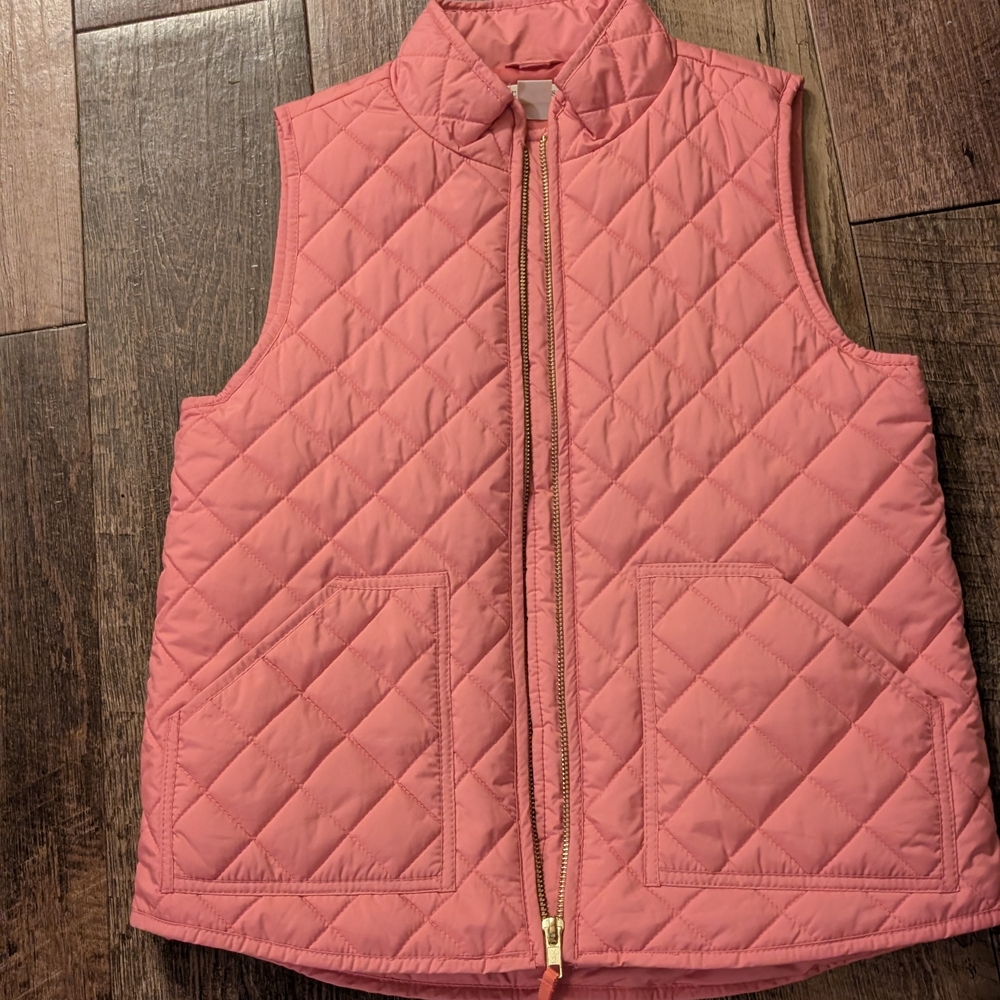 Crewcuts Coral Quilted Vest
